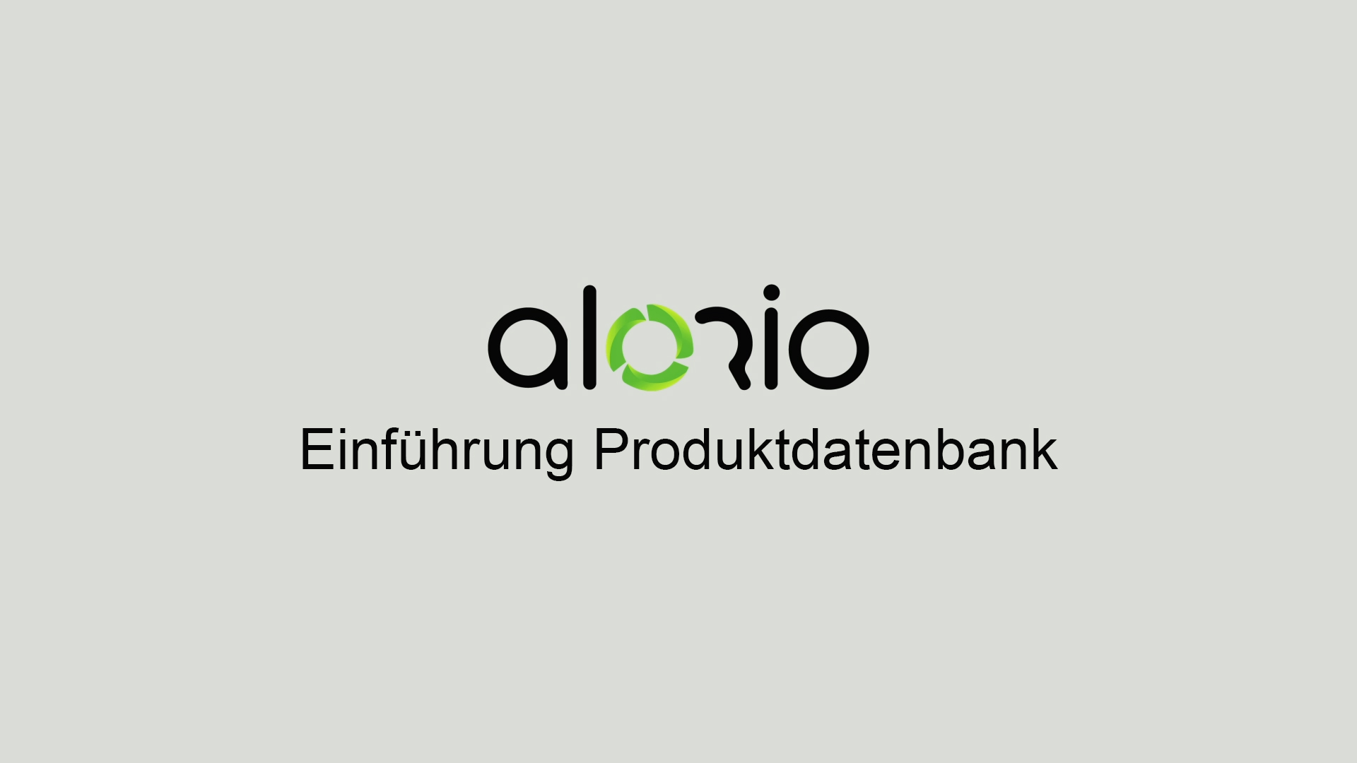 Alorio Einführung